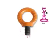 Robur 8041 M10 Lifting Eyebolt High-Tensile Alloy Steel 080410210