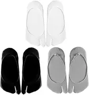 [COSMEVIVI] Summer Socks Socks Women's Toe Separated Socks Lightweight Thin Design