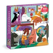 Laundry Dogs 500 Piece Puzzle by Galison 9780735374874 Jigsaw