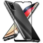 Durable Tempered Glass Screen Protector TPU Case f Samsung Galaxy A02s SM-A025U