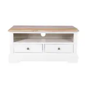 Clover Small Tv Unit | Vintage white | Living | Early Settler Furniture