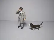 O SCALE 1/43 FIGURE PETER FALK COLUMBO VROOM PAINTED FOR NOREV MINICHAMPS
