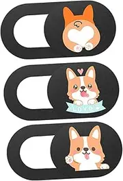 Angoily 3pcs Camera Cover for Computer Webcam Cover Slide Computer Cover Laptop Cover Slide Phone Cover Laptop Stand Slides Colorful Abs