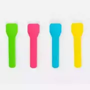 BULK Paper Gelato / Ice Cream Spoons - Mixed Colours Pack Of 1000 Spoons