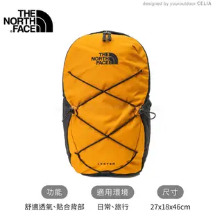 The North Face 28L JESTER 電腦背包《土黃》3VXF/休閒背包/後背包/學生 (8.5折)