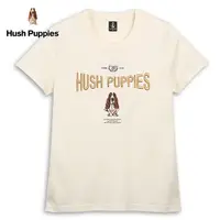 在飛比找Yahoo奇摩購物中心優惠-Hush Puppies T恤 女裝造型英文字刺繡狗T恤