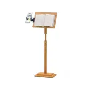 Bamboo Music Stand for Sheet Music - Folding Sheet Music Stands/Wooden Sheet ...