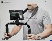 Glide Gear TB 500 Dual Handle Video Camera Field Monitor Stand Mount Rig