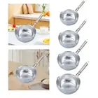 Yukihira Sauce Pan Soup Pot Rust Resistant Multipurpose Easy to Use Stainless