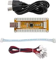 SJ@JX Arcade Game USB Encoder Zero Delay Gamepad Button Joystick Controller for Nintendo Switch PC PS3 Raspberry Pi