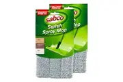 2x Sabco Swish Spray Mop Refill Replace Microfibre Pad For Swish Mop SAB41222