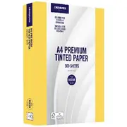 J.Burrows Premium A4 Tinted Paper 500 Sheet Ream Gold