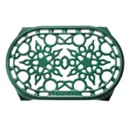 LE CREUSET CAST IRON OVAL TRIVET, Artichaut