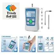 Digital Force Gauge Push Pull Gauge /110LB/50Kg/1800Oz Trigger Pull Scale wit...