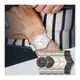 【WANgT】RHYTHM 麗聲 時尚紳士商務簡約款不鏽鋼光動能手錶-ES1404