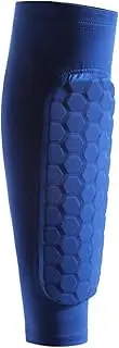 Soccer Shin Guards for Teens Adults, Soccer Shin Defender Pads with Honeycomb Pads, Calf Protective Gear for Shin Splint Baseball Boxing Kickboxing MTBs