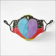 Heart of the land Fitted 3-Layer Mask Size Small or Regular