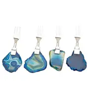Godinger Exuma Handled Dessert Fork (Set of 4)
