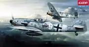 Academy 1/72 Messerschmitt BF109G-6 Plastic Model Kit [12467]