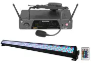 Samson AirLine 77 Wireless AH7-Qe Fitness Yoga Headset Microphone Mic+ROCKSTRIP