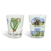 Killarney Historic Ireland Frosted Shot Glass Kitchenware Party Drinks Bar