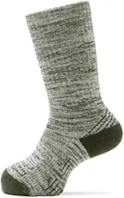 [THE NORTH FACE] Socks for Kids, Trekking, Crew, Unisex, Arch Support, Pile