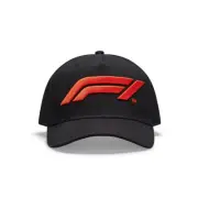 Formula One Large Logo Black Baseball Cap