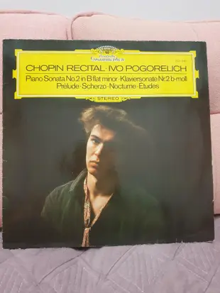 CHOPIN RECITAL IVO POGORELICH 西德版 LP