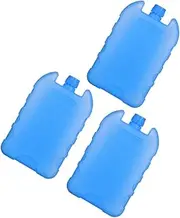 Air Conditioning Fan Ice Blocks 3pcs Reusable Ice Packs Stylish Design for Coolers Lunch Bags Milk Bottles