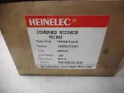 HEINELEC RCBO -- COMBINED RCD/MCB 4 POLE 20amps 500mA -- SM36B20-500 -- SM36