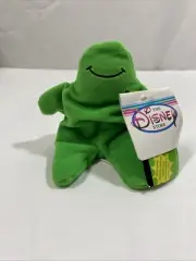 Flubber Bean Plush Disney Store Beanie Robin Williams Movie Green Slime Monster