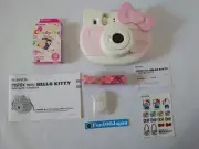 FUJIFILM Hello Kitty Fuji Instant Camera Kit Cheki Instax Mini Series Pink