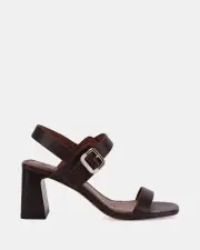 Shelly Shen Mahua/Chocolate Womens Heels 05