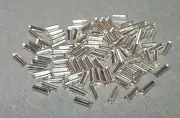 25/50/100Pcs EN2508 14AWG 2.5mm² Non Insulated Ferrule Bootlace Naked Crimp