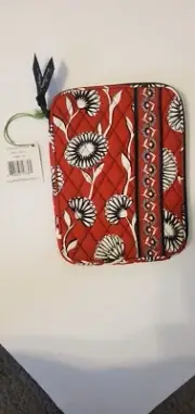 Nwt Vera Bradley E-Reader Sleeve 9x7 retired pattern "Deco Daisy "