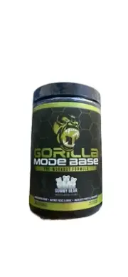 Gorilla Mode Base Stim Pre Workout Gym Focus & Energy Gummy Bear Brand New