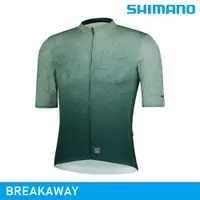 在飛比找蝦皮商城優惠-SHIMANO BREAKAWAY 短袖車衣 / 青苔綠