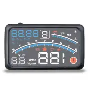 5.5in OBD2 Car HUD Head-up Display Speedometer Projector Speed Warning System (for: Isuzu)
