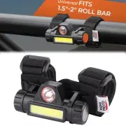 Upgraded Bracket LED Roll Bar Mount Dome Light for ATV Can Am Polaris RZR CFMOTO