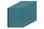 Marbig Display Book Refillable 40 Pocket A4 Green 12 Pack