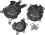 Engine Guard Fit for CBR650R Engine Cover Set Protection Cover Engine Guard 2021-2025 Guard Bumper(Carbon Fiber appeara)