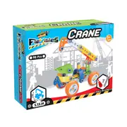 98pcs Construct IT Flexibles DIY Crane Toy w/ Tools STEM Build Kit Kids 4y+