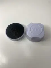 Mini Magnetic Fish Tank Cleaner Brush (White) for Small Glass Tank