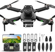 Drones with Camera for Adults, S165Max Foldable FPV Drone with Brushless Motor,