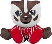 Bleacher Creatures University of Wisconsin Bucky Badger 8" NCAA Mascot Kuricha Sitting Plush - Soft Chibi Inspired Mascot