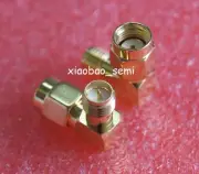 10X Adapter 90° RP.SMA male jack to RP.SMA female plug connector right angle M/F