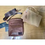 PORTER 真皮 斜背包 小包 日本DYNEEMA LEATHER SHOULDER BAG