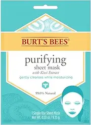 Burt's Bees Face Sheet Mask- Purifying - Single Use, 9.35 Grams