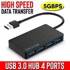 4 Port USB 3.0 Multi HUB USB Splitter One For Four Extension USB Hub Charger AUS