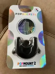NEW Popsockets Popmount 2 Multi surface Phone Holder Black